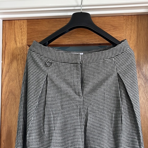Veronica Maine black/white wide leg pants, size 14 - Picture 3 of 7